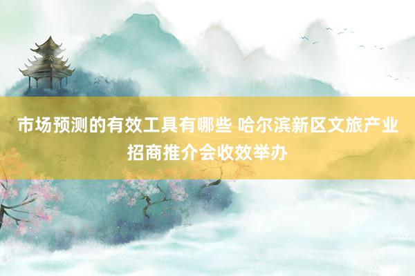 市场预测的有效工具有哪些 哈尔滨新区文旅产业招商推介会收效举办